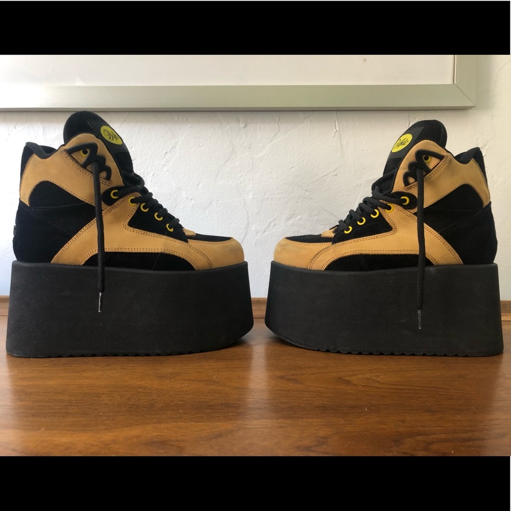 Buffalo infrastructure platform sneakers